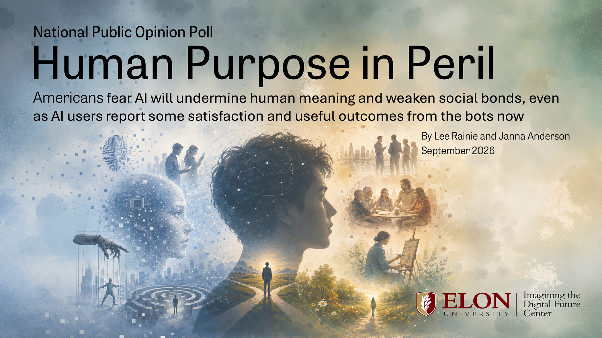 Elon survey: most Americans fear AI threatens human purpose