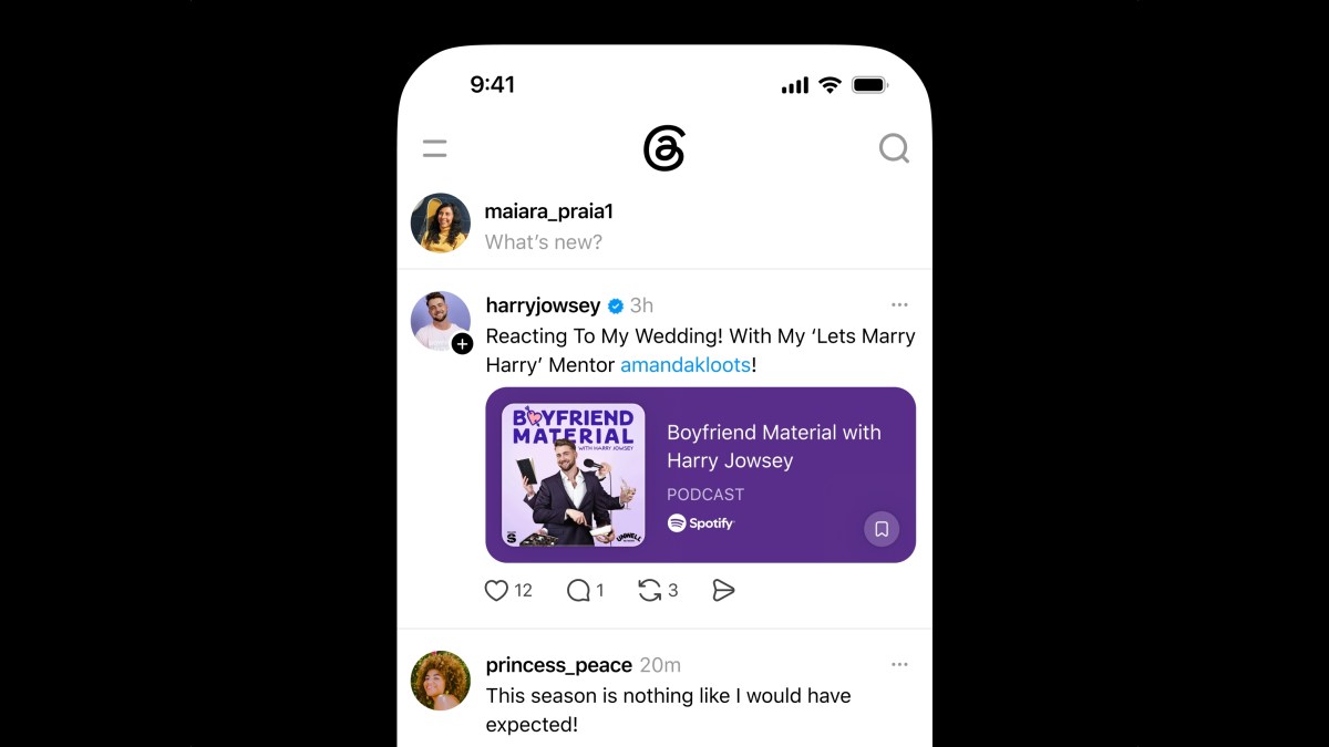 Threads launches podcast promotion tools