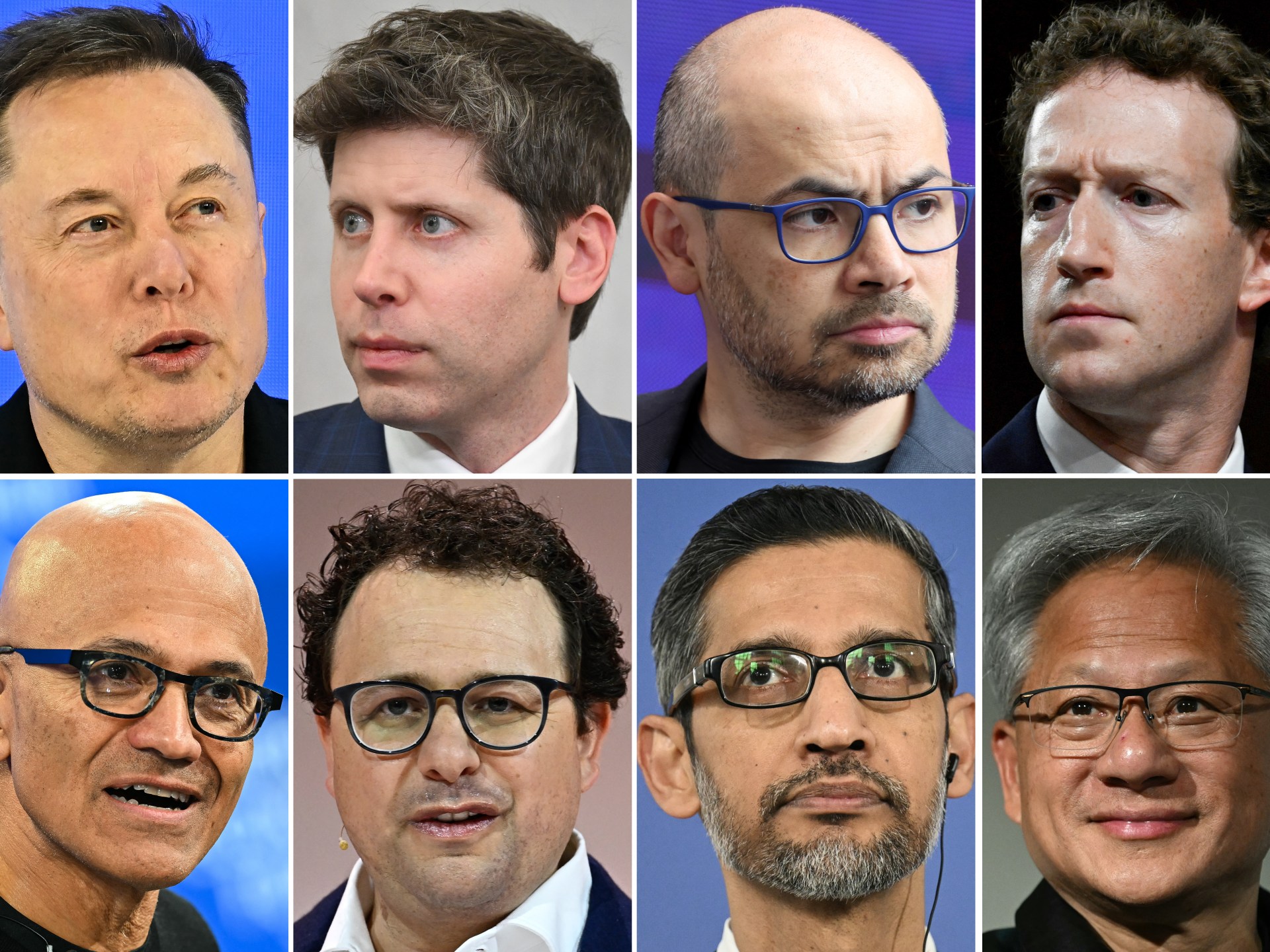 Who drives the AI industry and value chain?
