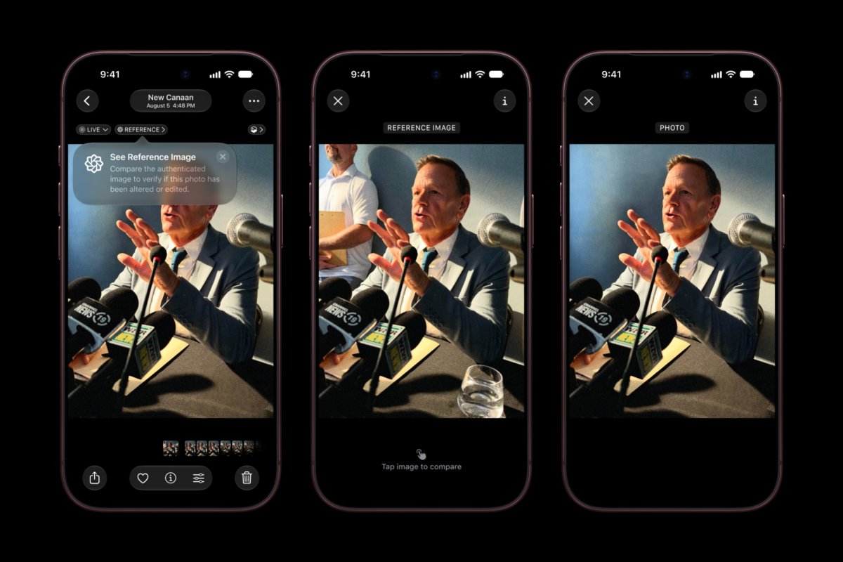 Apple debuts Reference Image to verify iPhone photos
