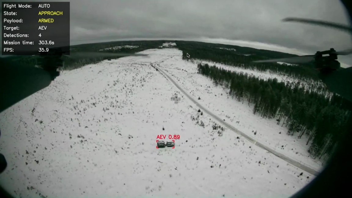 Small AI models enable drones to autonomously target