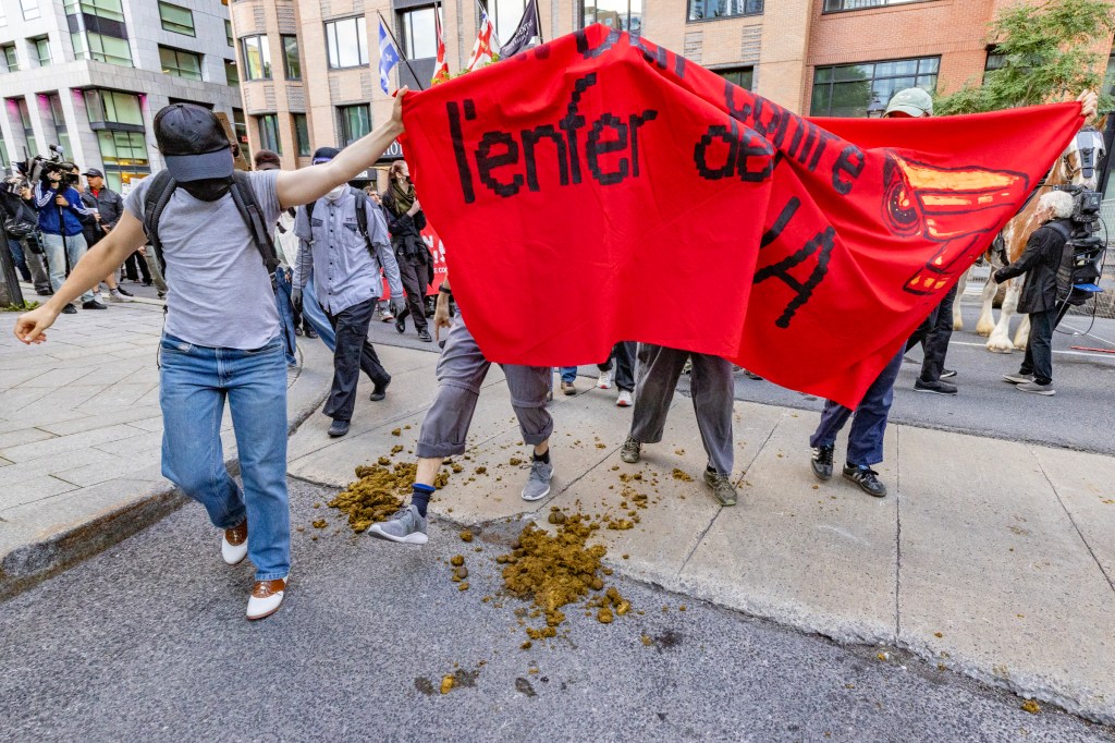 AI Protest Erupts Outside Montreal AI Conference
