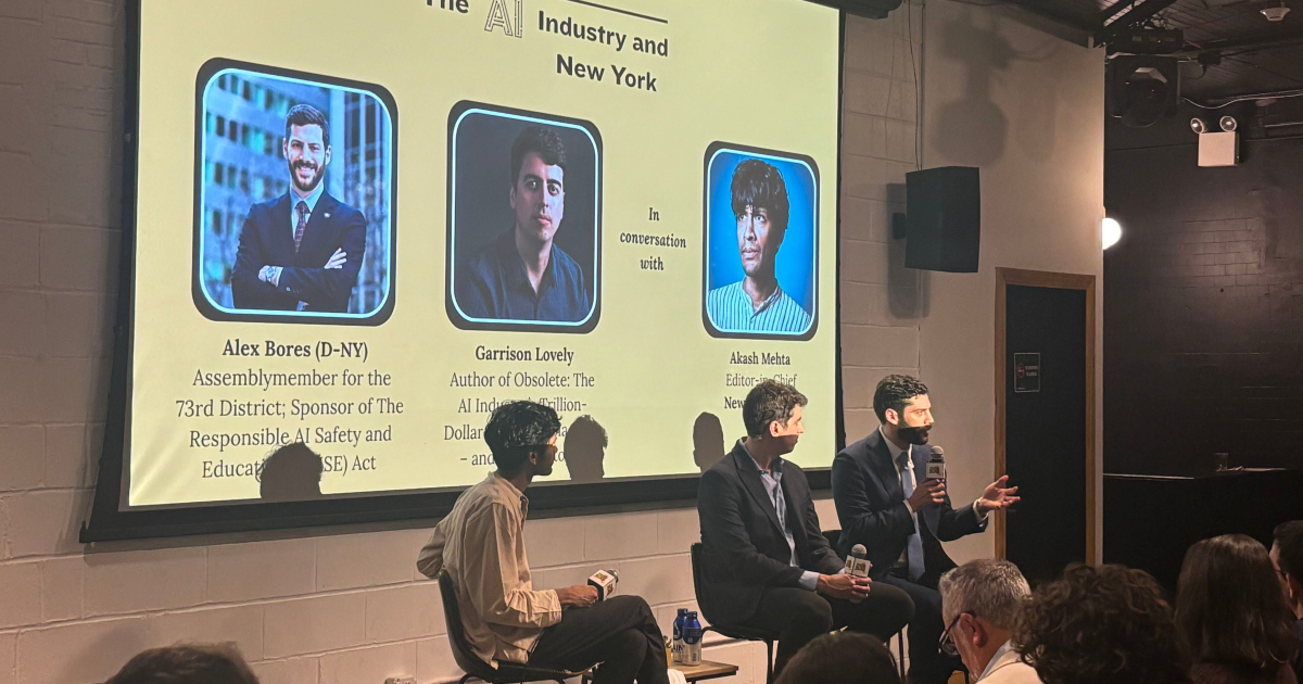 New York lawmakers push AI safety legislation