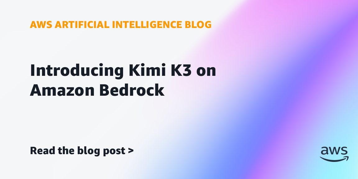 Kimi K3 Now Available on Amazon Bedrock