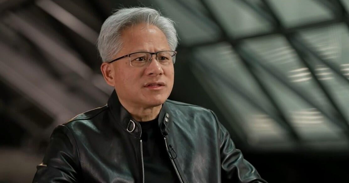 Jensen Huang calls for developing AI 'as fast as we can'