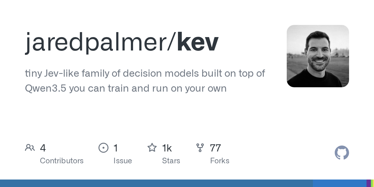 Kev: Tiny decision-model family built on Qwen3.5