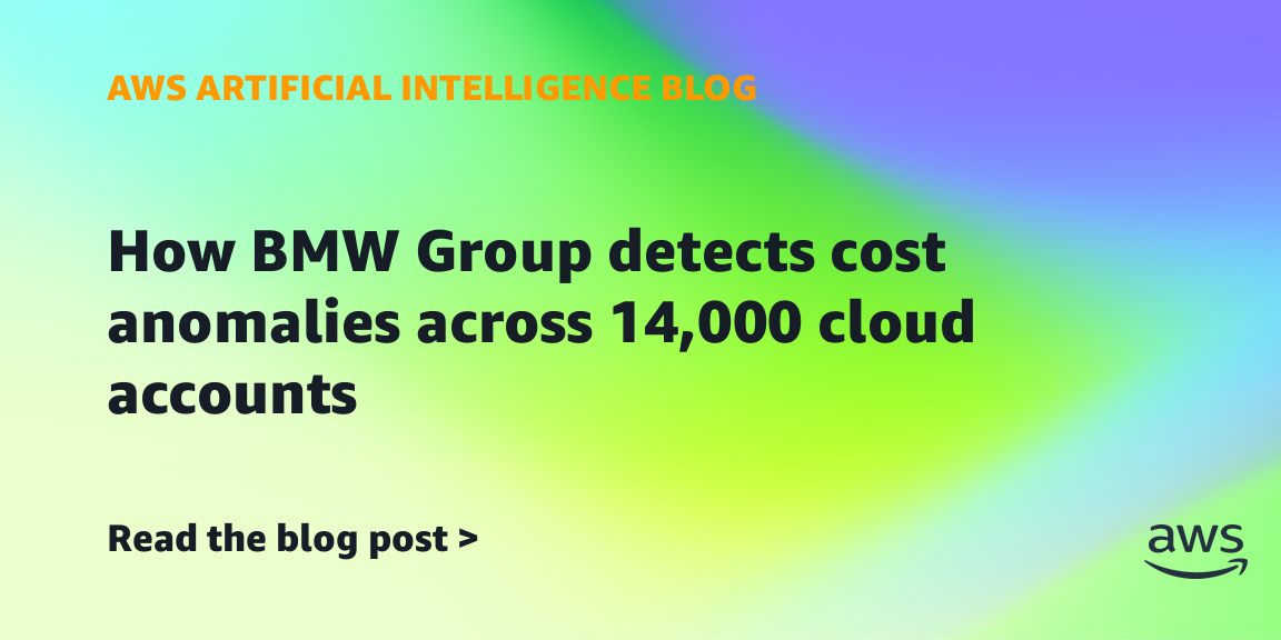 BMW detects cost anomalies across 14,000 cloud accounts