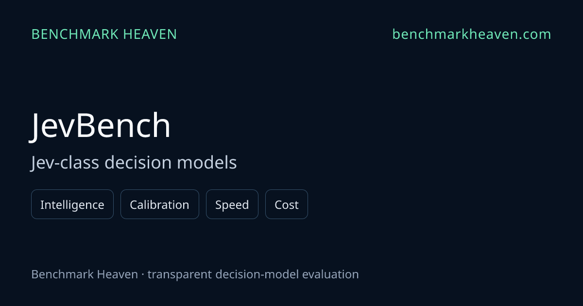 JevBench
