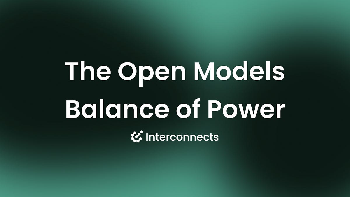 Balance of Power in Open Models: Chinese Firms Lead Open-Weight