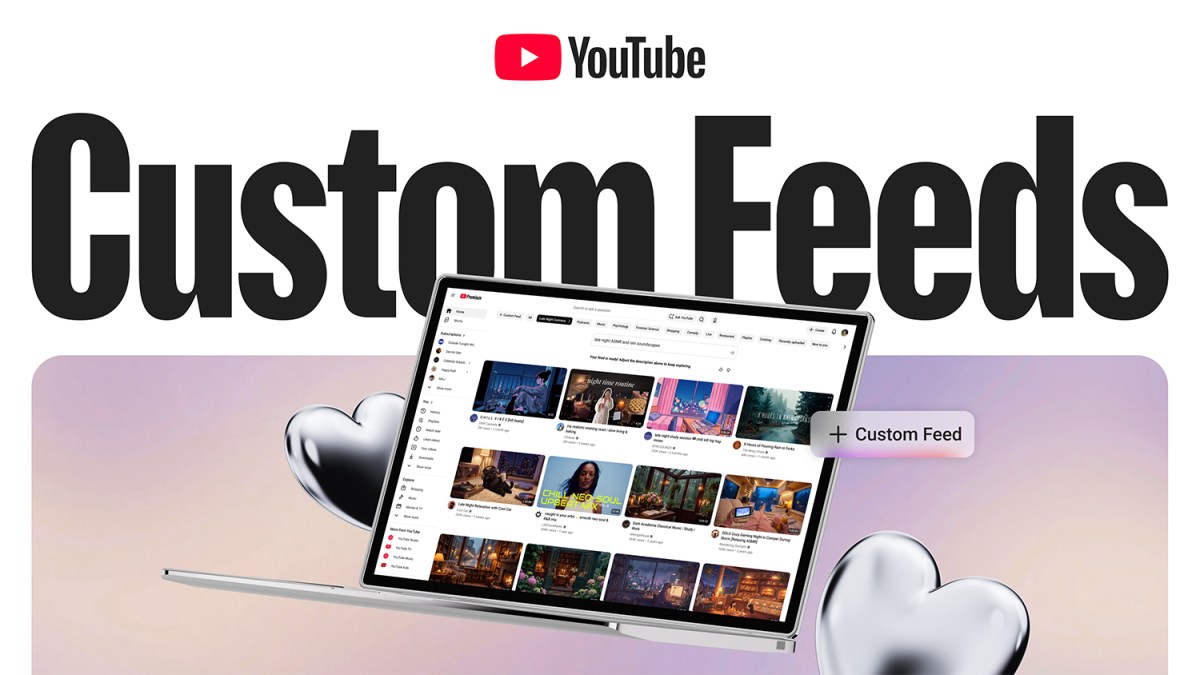 YouTube launches AI custom feeds