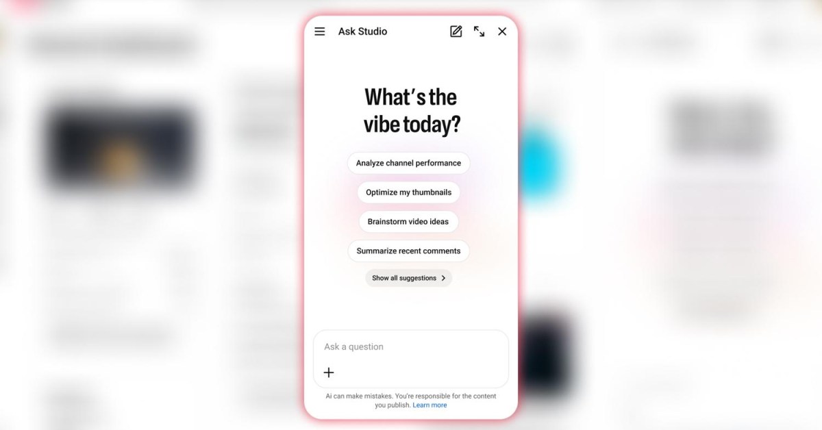 YouTube builds AI tools that do it all