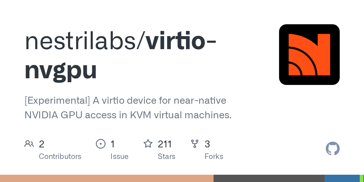 Virtio-nvgpu gives near-native Nvidia GPU access in KVM guests