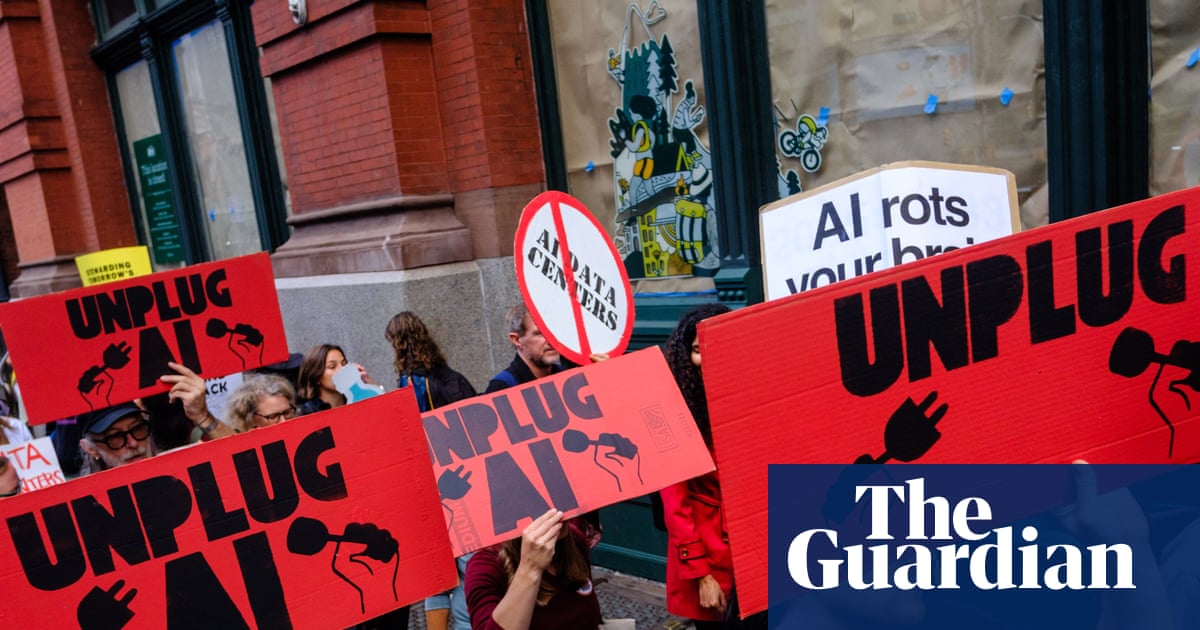Climate protesters target AI data centers, tech giants