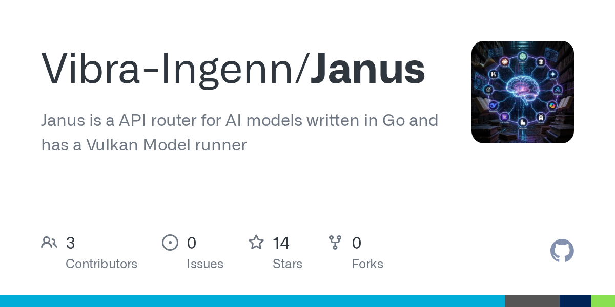 Janus: Go Binary Runs GGUF Models via Vulkan