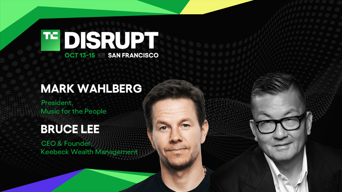 Mark Wahlberg to appear at TechCrunch Disrupt 2026