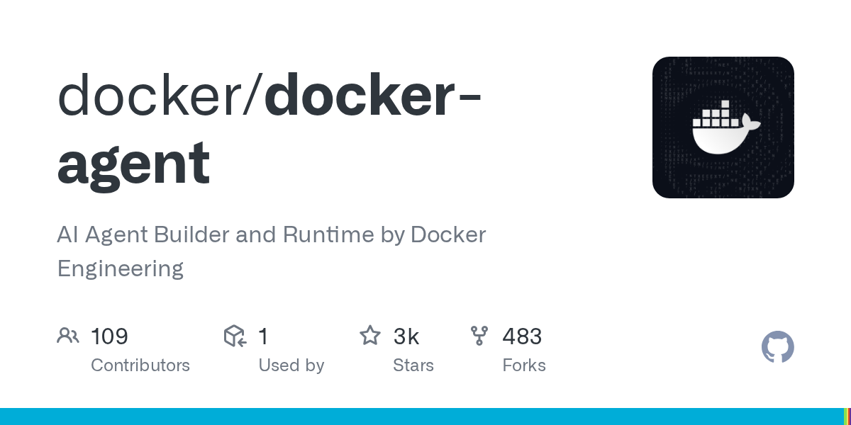Docker Releases Open-Source AI Agent Tool Docker Agent