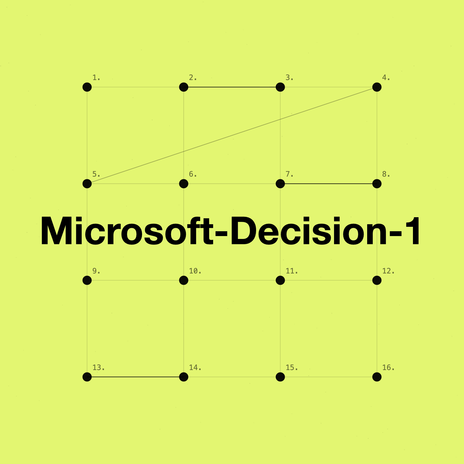 Microsoft launches Microsoft-Decision-1 decision model
