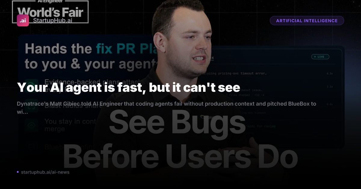 Dynatrace Pitches BlueBox to Give AI Agents Production Context