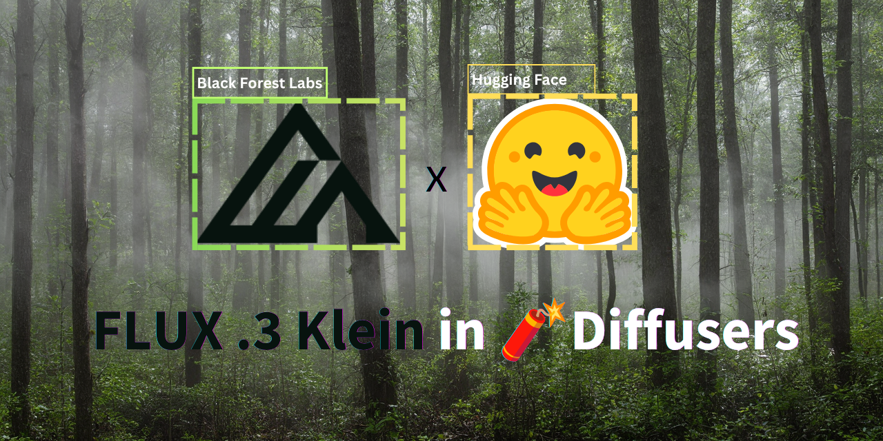 Black Forest Labs releases FLUX.3 Image Klein, available day-one in Diffusers
