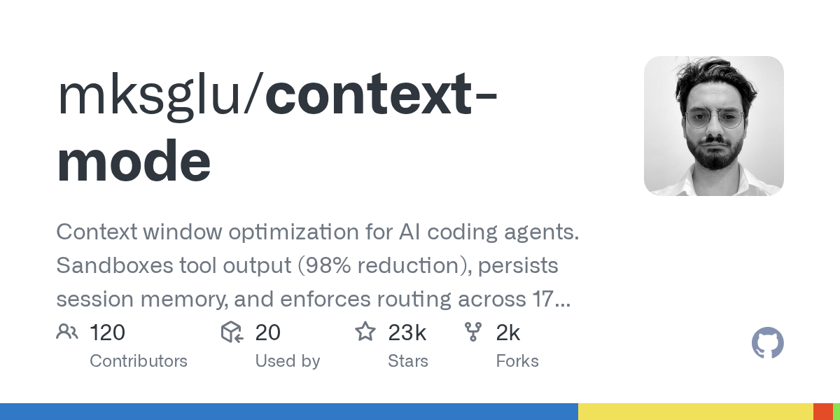 mksglu/context-mode