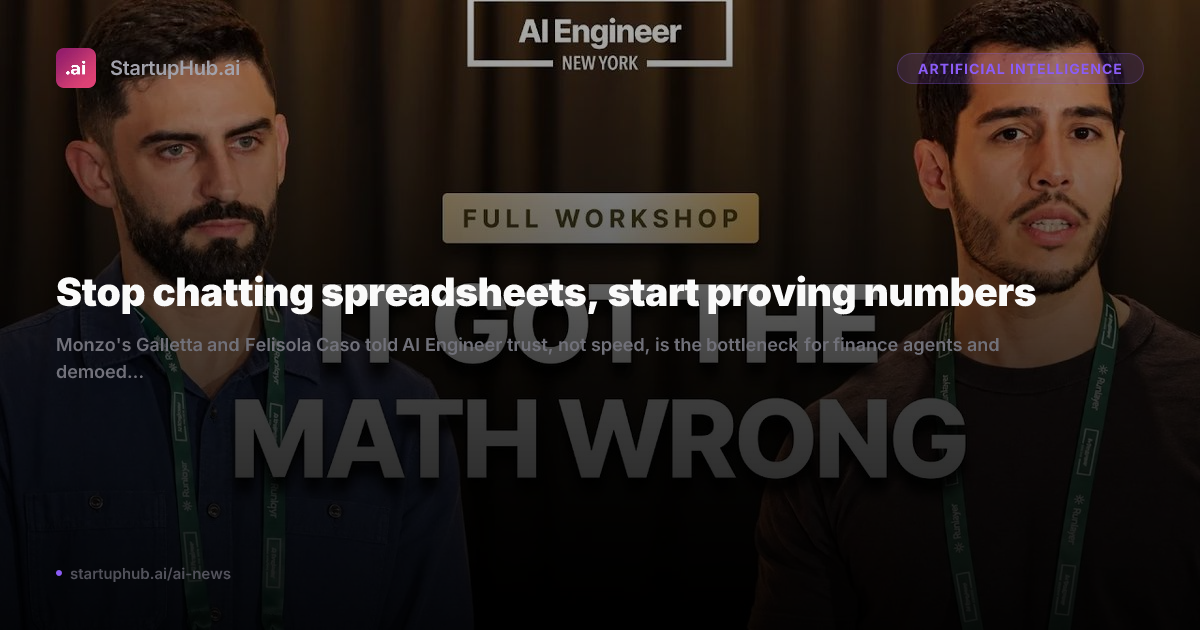 Monzo engineers: trust, not speed, is the bottleneck for finance AI agents