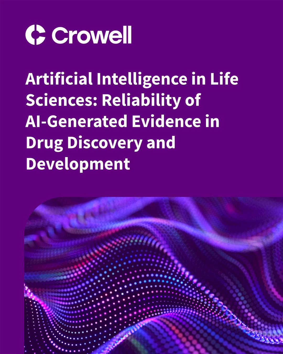 Report flags legal risks of AI-generated drug evidence