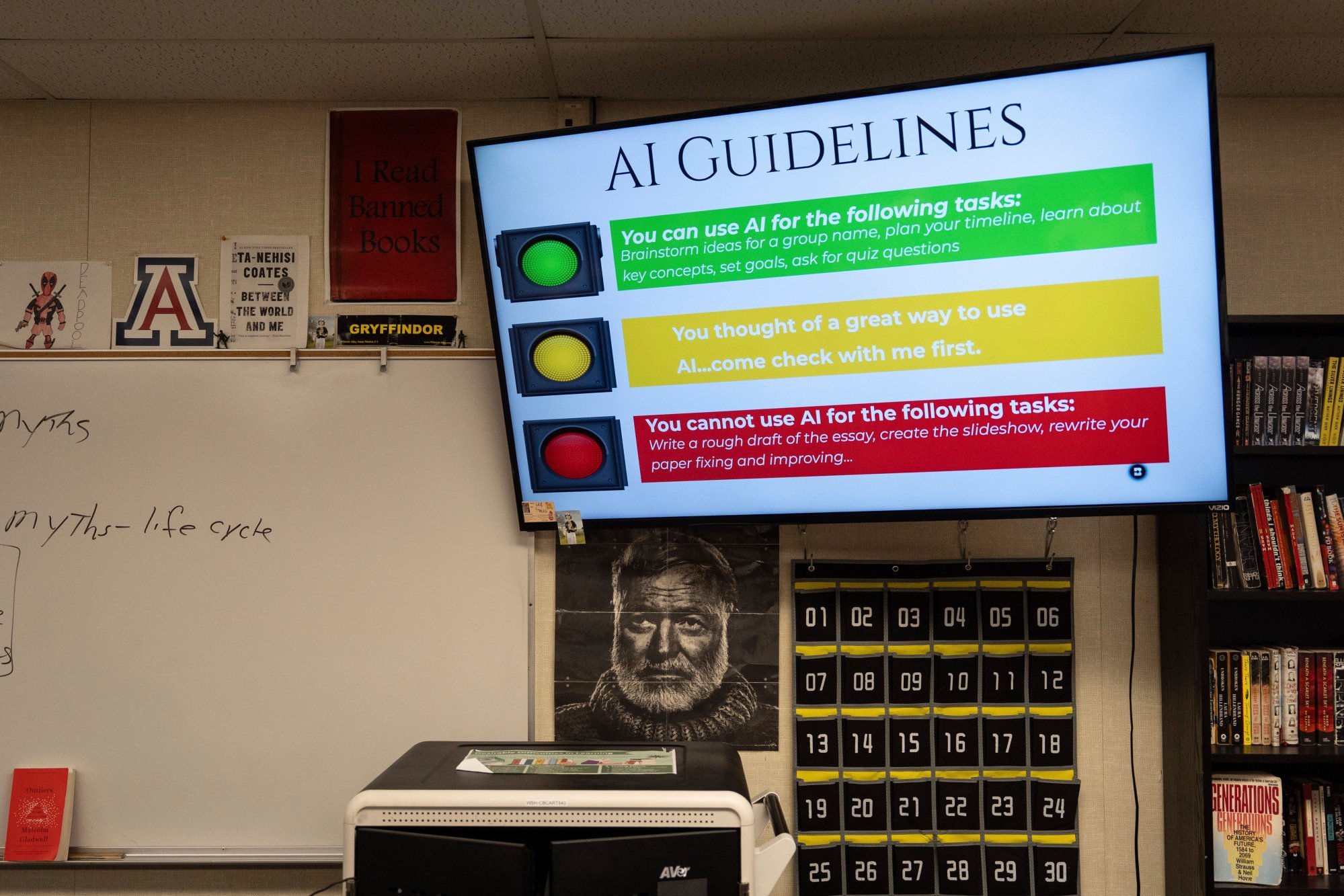 AI in Education: teachers' distrust, students' fears