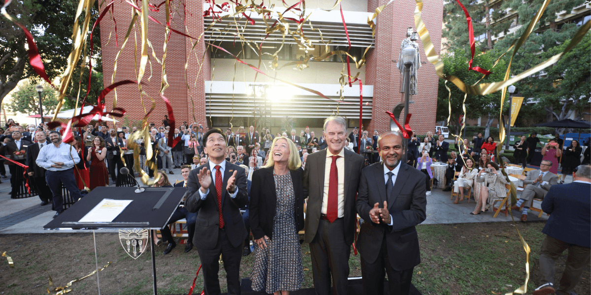 USC names AI school after $200M Stevens gift
