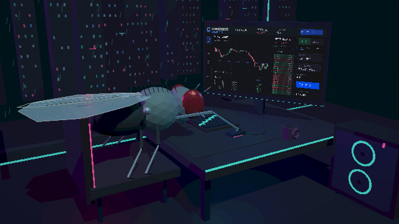 Simulated Fly Brain Becomes Crypto Day Trader