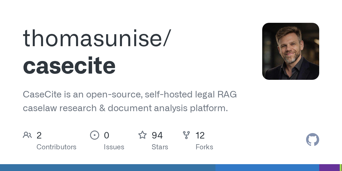 Developer open-sources CaseCite, a legal AI rival to Harvey