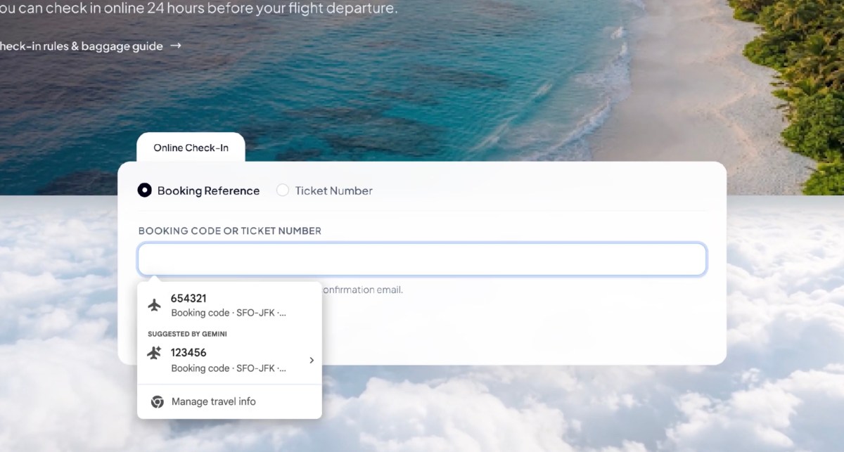Chrome AI Autofill can now read Gmail to fill forms