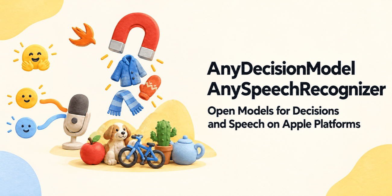 Hugging Face launches AnySpeechRecognizer and AnyDecisionModel for Apple platforms