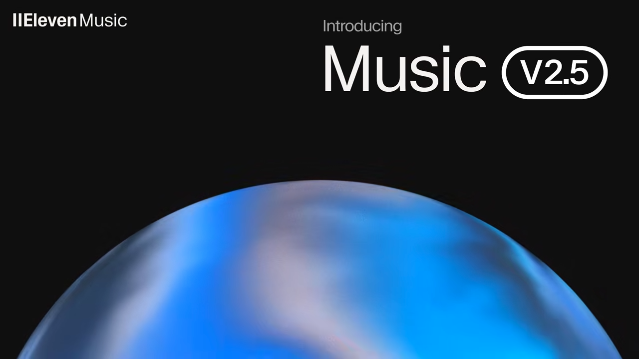 ElevenLabs releases Music v2.5 via app and API